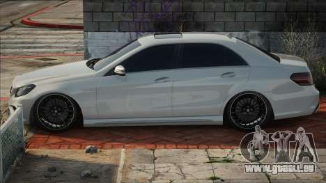 Mercedes-Benz E200 White pour GTA San Andreas