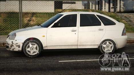 Lada Priora Silber Schrägheck für GTA San Andreas