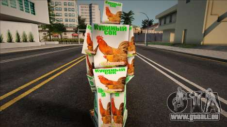 Jus de poulet pour GTA San Andreas