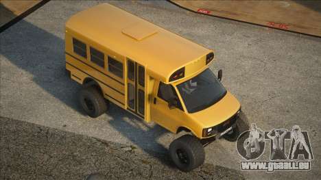 GMC BUS Yellow pour GTA San Andreas