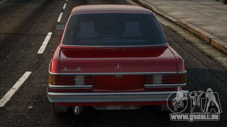 Mercedes-Benz W123 300D Red für GTA San Andreas