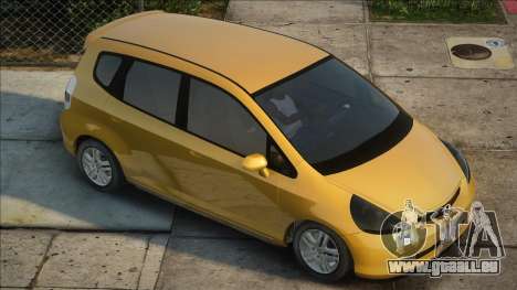 Honda Jazz Yellow für GTA San Andreas