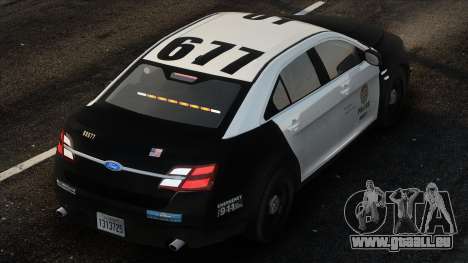 LAPD 2013 Ford Taurus Slicktop pour GTA San Andreas