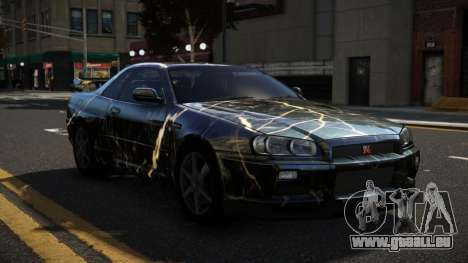 Nissan Skyline R34 Heroshi S9 für GTA 4