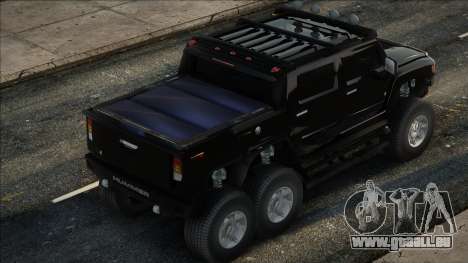 Hummer H6 Sut Pickup Blek für GTA San Andreas