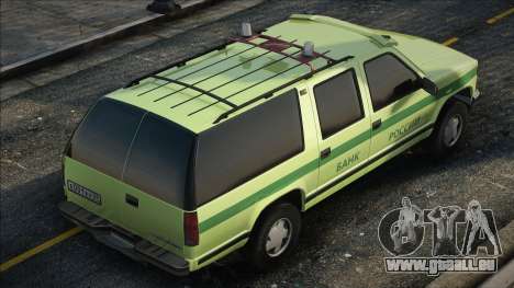 Chevrolet Suburban GMT400 1998 Bargeldabholung für GTA San Andreas