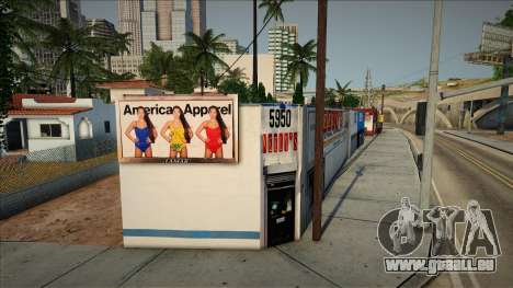 Real Stores Of Los Angeles Mod pour GTA San Andreas