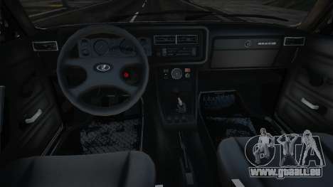 VAZ 2107 Noir en stock classique pour GTA San Andreas