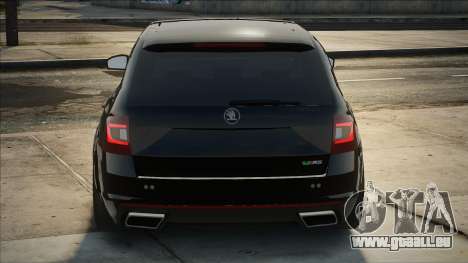 Skoda Octavia RS Black pour GTA San Andreas