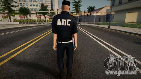 Un sergent de la circulation en uniforme d’été pour GTA San Andreas