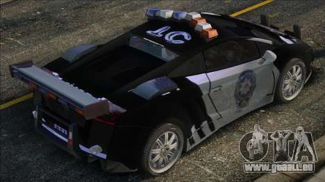 Lamborghini Galardo Turkish Cop pour GTA San Andreas