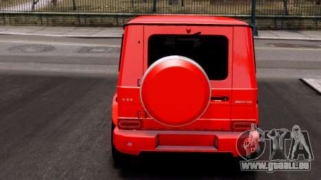 Mercedes-Benz G Class G65 AMG Red pour GTA 4