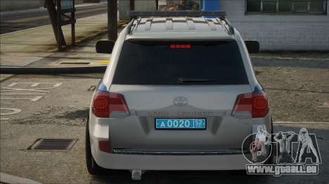 Toyota Land Cruiser 200 Polizei für GTA San Andreas