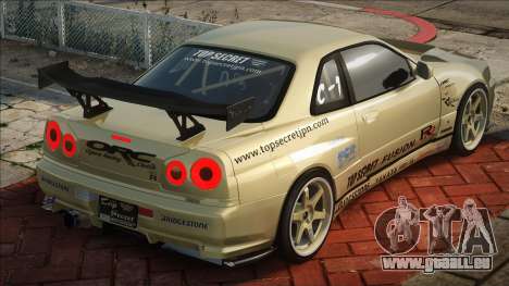 Nissan GTR-R34 TOP-SECRET Beerbaiyoke pour GTA San Andreas