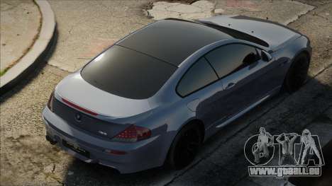 BMW M6 White pour GTA San Andreas