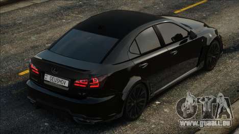 Lexus IS F Black pour GTA San Andreas