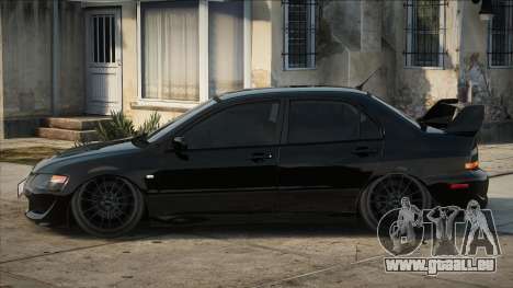 Mitsubishi Lancer Evolution IX Blek für GTA San Andreas