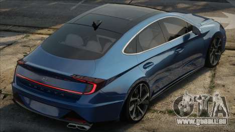 Hyundai Sonata Turbo 2020 Blue für GTA San Andreas