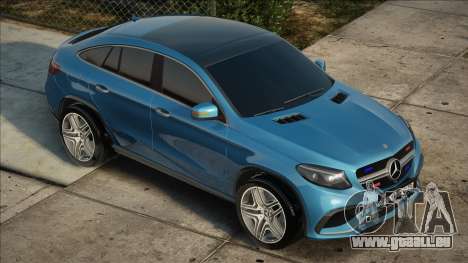 Mercedes-Benz GLE63 BLUE für GTA San Andreas