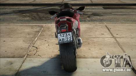 Kawasaki Ninja Red pour GTA San Andreas