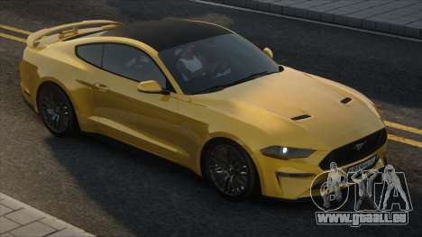 2018 Ford Mustang GT [Yellow] pour GTA San Andreas