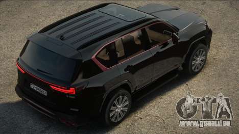 Lexus LX600 Black für GTA San Andreas