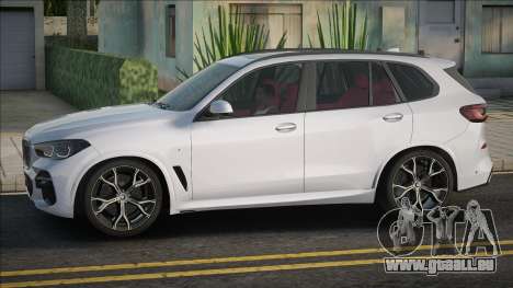 BMW X5 G05 White pour GTA San Andreas