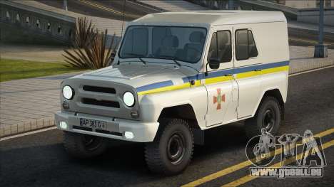 UAZ-3151 Nationalgarde der Ukraine für GTA San Andreas