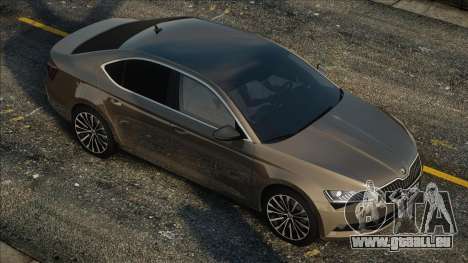 Skoda Superb Grey für GTA San Andreas