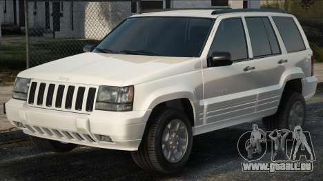 Jeep Grand Cherokee ZJ White pour GTA San Andreas