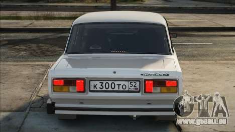 VAZ 2105 Blanc et crosse pour GTA San Andreas