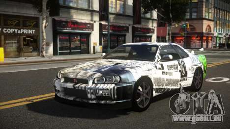 Nissan Skyline R34 Heroshi S7 pour GTA 4