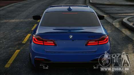 BMW 540i G30 Bleu pour GTA San Andreas