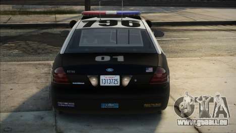 LAPD 2011 Ford Crown Victoria K-9 pour GTA San Andreas