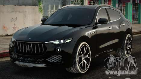 Maserati Levante - Black pour GTA San Andreas