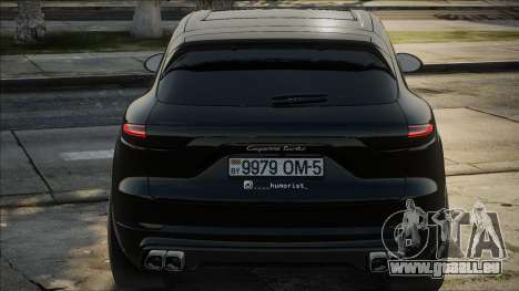 Porsche Cayenne Turbo Blacks pour GTA San Andreas