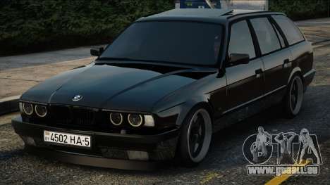 BMW e34 525i Touring 1996 Black für GTA San Andreas