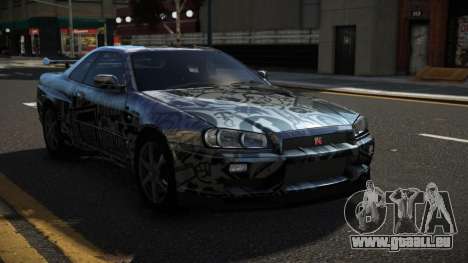 Nissan Skyline R34 Heroshi S14 pour GTA 4