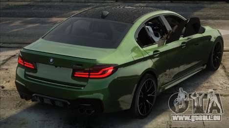 BMW M5F90 Competition Green pour GTA San Andreas