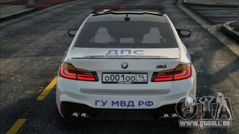 BMW M5 F90 - Police de la circulation pour GTA San Andreas