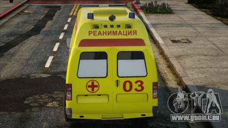 GAZelle 32214 Ambulance - Réanimation pour GTA San Andreas