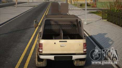 2015 Toyota Hilux VII Military Edition pour GTA San Andreas