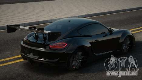 Porsche Cayman GTS 2015 Black für GTA San Andreas