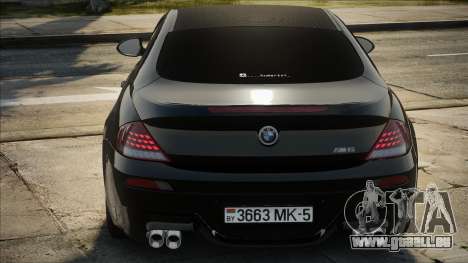 BMW M6 Black Coupe pour GTA San Andreas