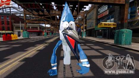 Mordecai (Regular show) pour GTA 4