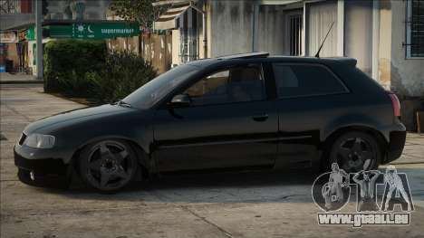 Audi A3 Black pour GTA San Andreas