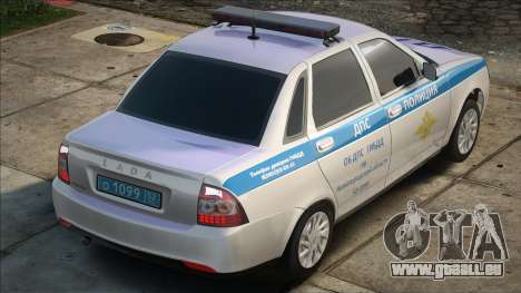 Lada Priora DPS Police pour GTA San Andreas