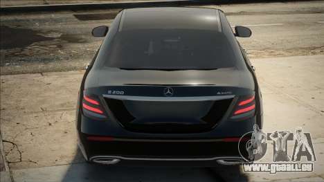 Mercedes-Benz E200 Black pour GTA San Andreas