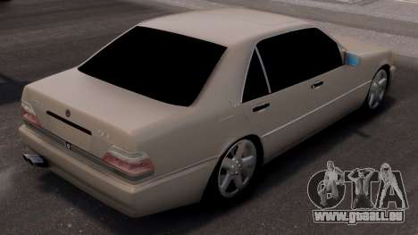 Mercedes-Benz S Sınıfı W140 Gris pour GTA 4