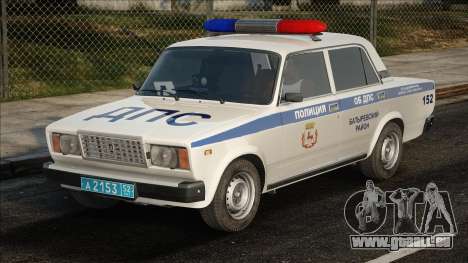 VAZ 2107 Belaya DPS für GTA San Andreas